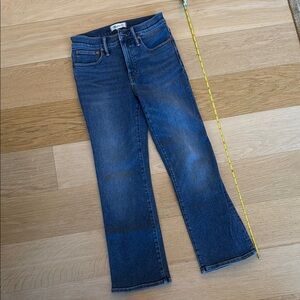 Madewell Cali Demi-Boot Blue Jeans Size 26 high rise